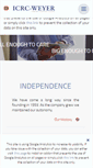 Mobile Screenshot of icrc-weyer.com